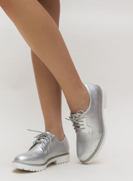 Perception Turning Incentive Pantofi dama OXFORD super ieftini, super sic! Negri, argintii, albi si roz