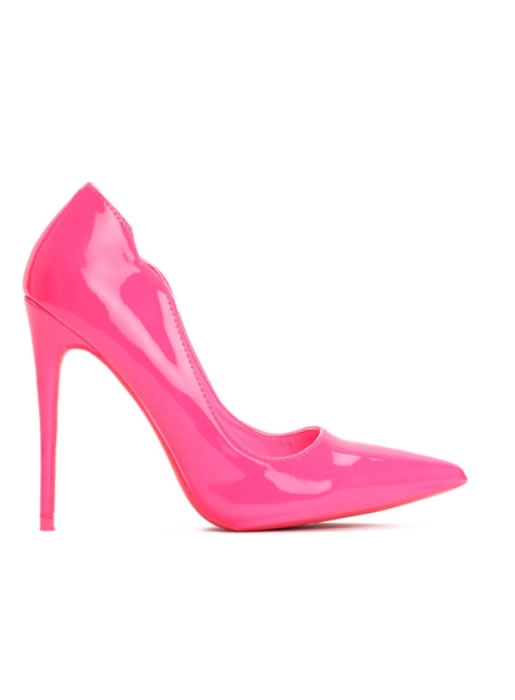 Pantofi stiletto roz ieftini